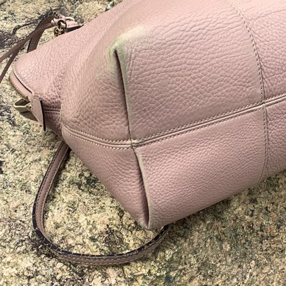 GUCCI LEATHER SHOULDER TOTE HAND BAG LARGE - Picture 8 of 16